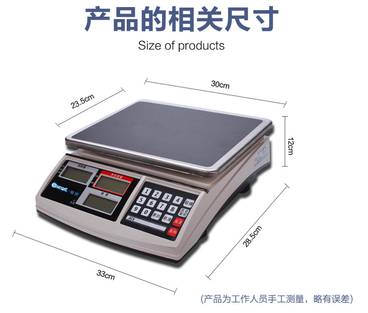 產(chǎn)品相關(guān)產(chǎn)品 淺析電子秤的分度值