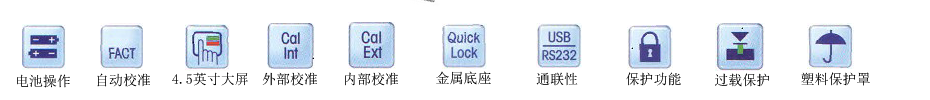 ML-T/ME分析天平產(chǎn)品功能